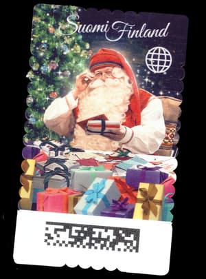 Santa's Village Stamp